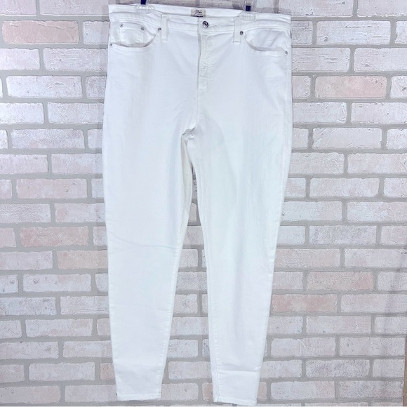 J. Crew NWT High Rise Toothpick Skinny Jeans in White Size 35T - Picture 4 of 11